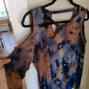 Juniors boutique ReVava tye dye long sleeve top size XL